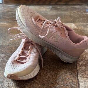 Under Armour Women's Blush Pink Athletic Running Shoes